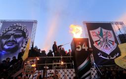 التيار الاصلاحي يحتفل بانطلاقة فتح في غزة