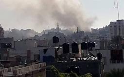 انفجار بأحد منازل المواطنين في البريج وسط غزة الآن