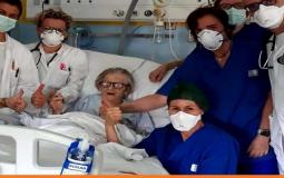 شفاء مصابة بفيروس كورونا -تعبيرية-