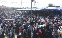 انطلاق فعاليات &#039;فلسطينيات نحو العودة و كسر الحصار&#039; شرق غزة