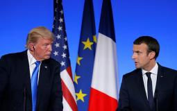 الرئيس الفرنسي والرئيس الأمريكي