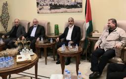 رئيس المكتب السياسي لحركة حماس إسماعيل هنية يصل الدوحة