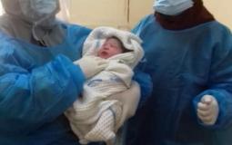 مجمع عدوان الطبي يتعامل مع أول حالة ولادة مصابة بفيروس كورونا