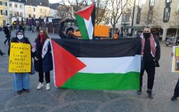 وقفة تضامن مع الشعب الفلسطيني في ألمانيا