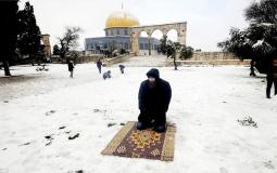 مدينة القدس في الشتاء