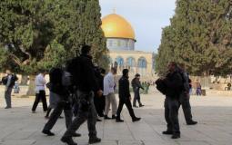 استباحة قوات الاحتلال للمسجد الأقصى -أرشيفية-
