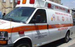 إصابة سيدة أثر تعرضها للدهس في أم الفحم