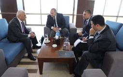 جانب لقاء اللواء محمد منصور والوفد الأمني المصري