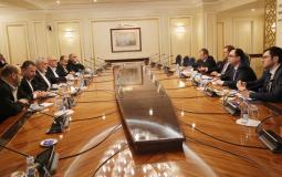 هنية يلتقي رئيس مجلس الفيدرالية الروسي للشؤون الدولية