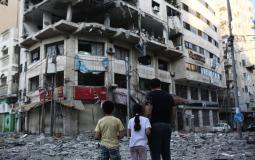 القصف الإسرائيلي على غزة