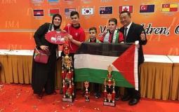 طالب فلسطيني الأول عالميا في مسابقة الذكاء العقلي