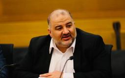 منصور عباس رئيس القائمة العربية الموحدة