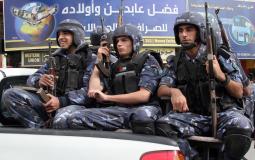 قوات الشرطة الفلسطينية في رام الله - توضيحية