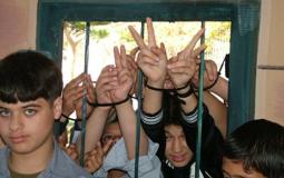 أطفال فلسطينيين في السجون_توضيحية