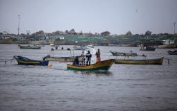صيادين في بحر غزة ‫- أرشيفية- 