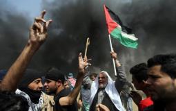 من مسيرات العودة الكبرى وكسر الحصار شرق غزة