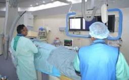 التعامل مع حالات القسطرة القلبية في ظل كورونا في غزة