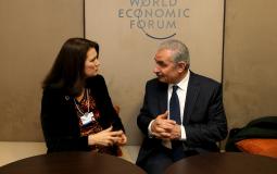 رئيس الوزراء الفلسطيني محمد اشتية يلتقي وزيرة الخارجية السويدية آن ليندي