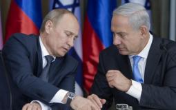 صورة تجمع الرئيس الروسي برئيس وزار إسرائيل