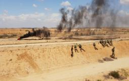 مناورات لجيش الاحتلال الاسرائيلي