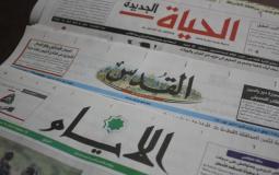 عناوين الصحف الفلسطينية اليوم