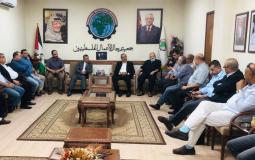 وكيل وزارة الاقتصاد بغزة يبحث مشاكل أصحاب المصانع وسبل حلها