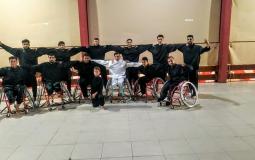 جمعية الرأفه للتنمية المجتمعية والتأهيل تقيم معرض فني لذوي الهمم العالية بغزة