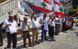 وقفة تضامن وإسناد في طولكرم مع الشعب اللبناني