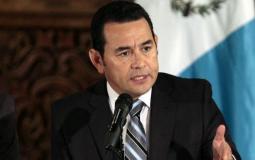 رئيس جواتيمالا جيمي موراليس 