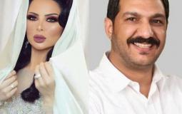 الاعلامي معاذ العمري والفنانة ديانا كرزون