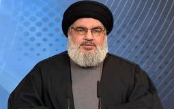 حسن نصر الله الأمين العام لحزب الله اللبناني