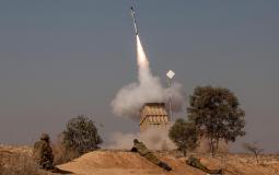 القبة الحديدية تعترض صاروخاً اطلق من غزة