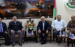 لقاء سابق جمع قيادة حركة حماس مع الفصائل الوطنية (صورة أرشيفية)
