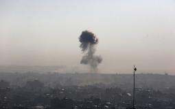 قصف اسرائيلي على غزة  - أرشيفية
