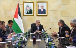 رئيس الوزراء محمد اشتية يجتمع مع البنك الدولي في رام الله