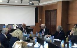 لقاء صائب عريقات مع الهيئة الإدارية لمجلس العلاقات الخارجية الأمريكي