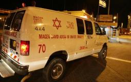 سيارة اسعاف إسرائيلية - أرشيف