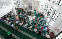 مسجد في غزة - ارشيف