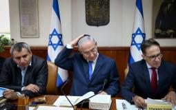 الحكومة الاسرائيلية خلال جلستها الاسبوعية- أرشيفية