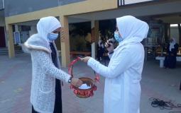 مدرسة مريم بنت عمران الثانوية للبنات بالوسطى تطلق حملة "سلامتك بتهمنا"