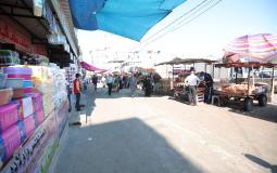 بلدية غزة تشرع بتنظيم سوق الشيخ رضوان