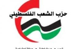 شعار حزب الشعب الفلسطيني