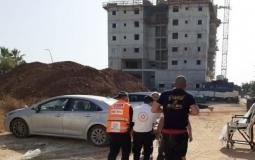 من مكان الحادث بالخضيرة، اليوم