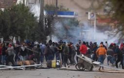 اشتباكات في تونس بعد انتحار عبد الرزاق الرزقي حرقا