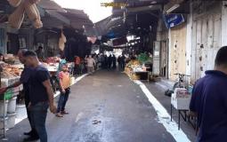 بلدية غزة تقوم بترتيب وتنظيم سوقي الزاوية وفراس