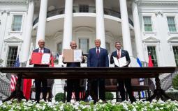 توقيع معاهدة السلام في البيت الأبيض