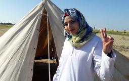 الشهيدة المسعفة رزان النجار التي استشهدت برصاص الاحتلال شرق خانيونس جنوب قطاع غزة 