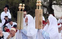 السامريون يحجون الى قمة "جرزيم" في عيد العرش