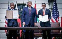 توقيع اتفاق السلام بين الإمارات وإسرائيل في البيت الأبيض