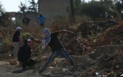 موجهات بين الشبان الفلسطينيين وقوات الاحتلال الاسرائيلي - إرشيفية